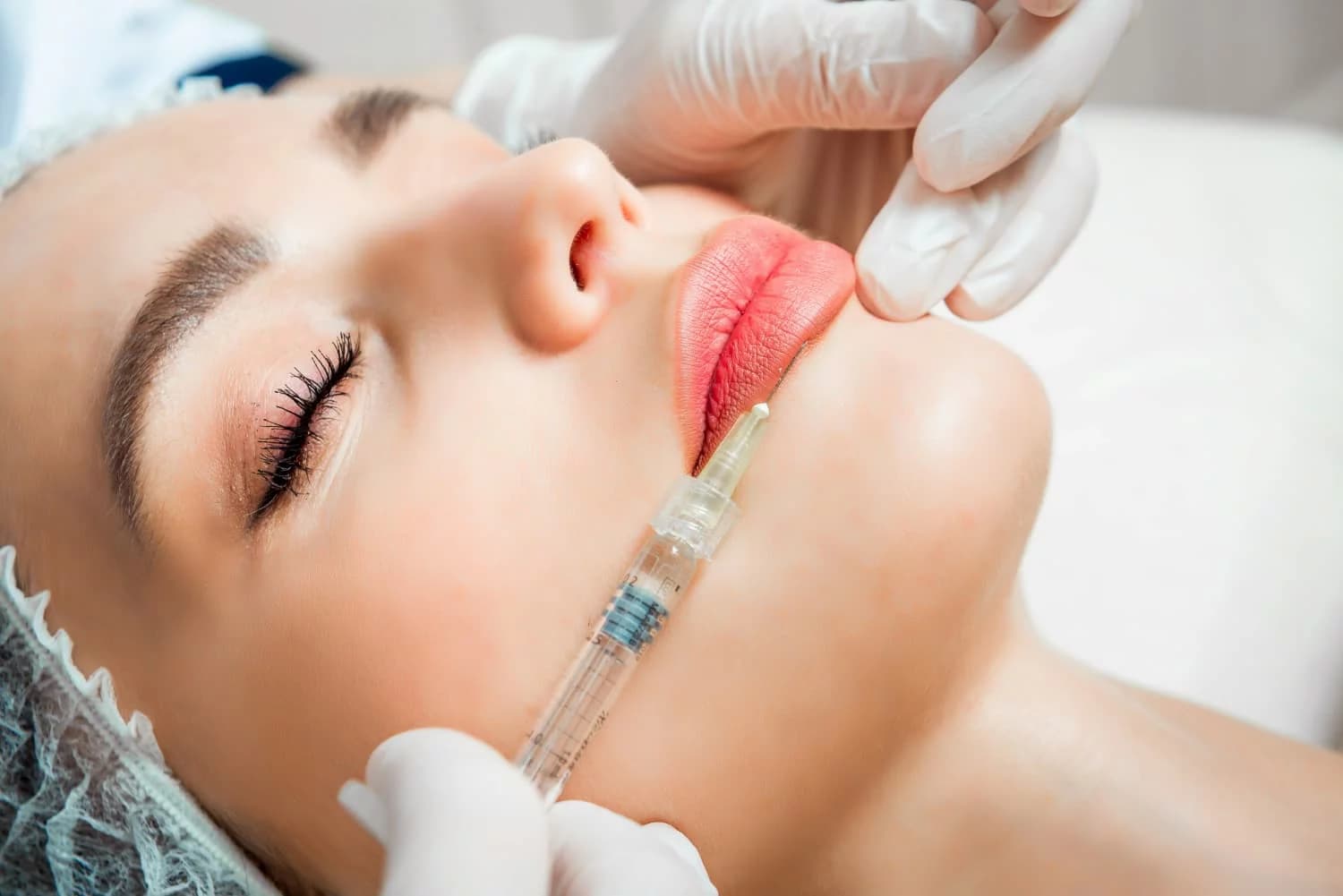 Retrato de rosto para harmonização facial